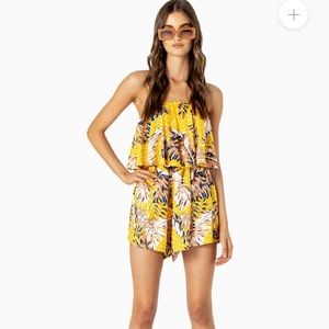 Lé salty label romper. New with tags